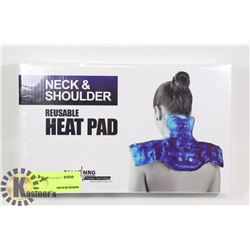NEW NECK AND SHOULDER REUSABLE HEAT PAD