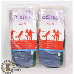 BAMA WARM BOOT SOCKS SIZE 10/11