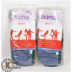 BAMA WARM BOOT SOCKS SIZE 10/11