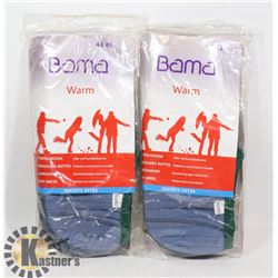 BAMA WARM BOOT SOCKS SIZE 10/11