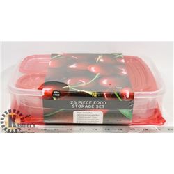 NEW 26PC FOOD STORAGE SET