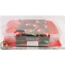 NEW 26PC FOOD STORAGE SET