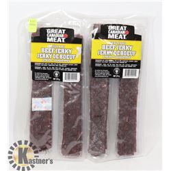 2 PACKS OF TERIYAKI BEEF JERKY