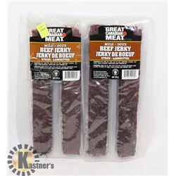 2 PACKS OF MILD BEEF JERKY