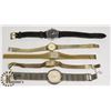 Image 1 : BAG OF 5 UNTESTED LADIES WATCHES ESTATE
