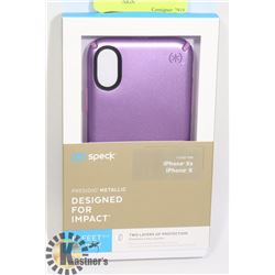 NEW SPECK X / XS IPHONE CASE - PURPLE DESIGN