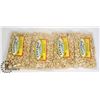 Image 1 : 4 BAGS OF SALTED PEANUTS
