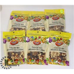6 BAGS OF THEATRE TRAIL MIX