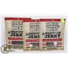 Image 1 : 3 BAGS OF SWEET HEAT BEEF JERKY