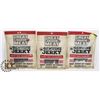 Image 1 : 3 BAGS OF SWEET HEAT BEEF JERKY