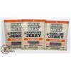 Image 1 : 3 BAGS OF BARBECUE BEEF JERKY