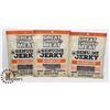 Image 1 : 3 BAGS OF BARBECUE BEEF JERKY