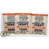 Image 1 : 3 BAGS OF BARBECUE BEEF JERKY