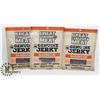 Image 1 : 3 BAGS OF BARBECUE BEEF JERKY