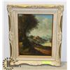 Image 1 : OIL ON CANVAS SIGNED ZOCCHI. ESTATE