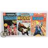Image 1 : 3 VINTAGE HOUSE OF MYSTERY COMICS