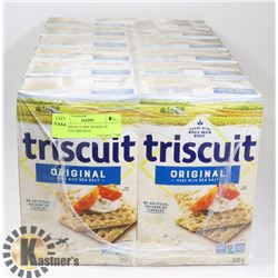 CASE WITH 12 200G BOXES OF TRISCUIT ORIGINAL