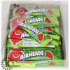 Image 1 : BOX WITH 35 15G BARS OF AIRHEADS WATERMELON CANDY