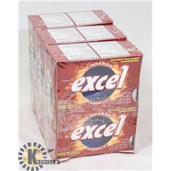 36 PACKS OF EXCEL CINNAMON GUM