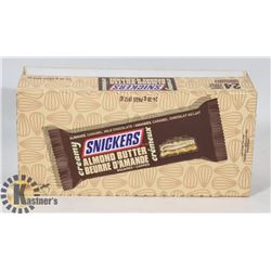 CASE WITH 24 X 38G SNICKERS CREAMY ALMOND BUTTER
