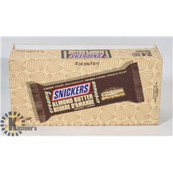 CASE WITH 24 X 38G SNICKERS CREAMY ALMOND BUTTER