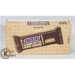 CASE WITH 24 X 38G SNICKERS CREAMY ALMOND BUTTER