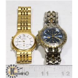 BAG OF 2 MEN'S WATCHES UNTESTED ESTATE