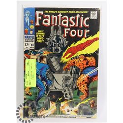 FANTASTIC FOUR # 80 COMIC 12 CENT KEY ISSUE
