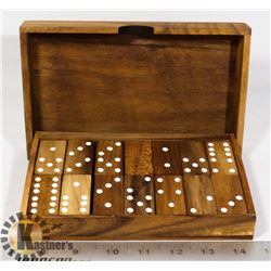 WOODEN DOMINOES SET