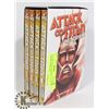 Image 1 : ATTACK ON TITAN MANGA / ANIME 4 BOOK COMICS SET
