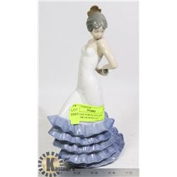 HANDMADE PORCELAIN NAO FIGURE 1983 FR SPAIN 9.5"