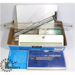 FLAT OF GEOMETRY/ ENGINEERING RULERS,