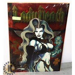 LADY DEATH CHROMIUM POSTER