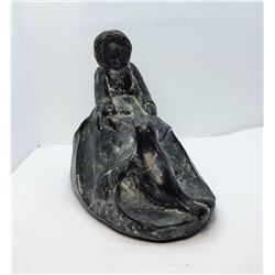 19)  NATURAL INUVIK SOAPSTONE SCULPTURE