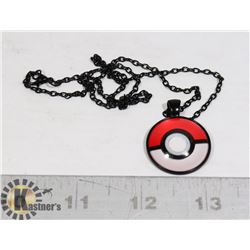 POKEBALL PENDANT ON CHAIN