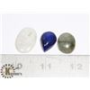 Image 1 : #144-MOONSTONE/ LAPIZ LAZULI/ LABRADORITE