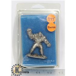 PEWTER PITT FIGURINE