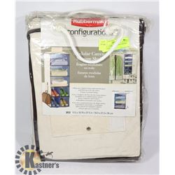 SET OF 2 NEW MODULAR CANVAS STORAGE