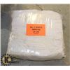 Image 1 : 25LB BAG OF WHITE WIPERS (RAGS)