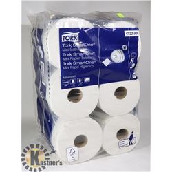 CASE OF TORK SMART ONE MINI BATH TISSUE ROLLS