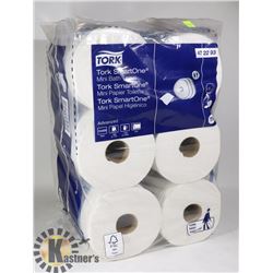 CASE OF TORK SMART ONE MINI BATH TISSUE ROLLS