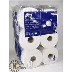 CASE OF TORK SMART ONE MINI BATH TISSUE ROLLS