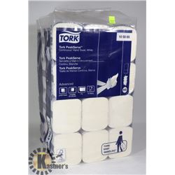 CASE OF TORK PEAK SERVE CONTINUOUS HAND TOWEL