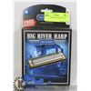Image 1 : BIG RIVER HARP HARMONICA IN C