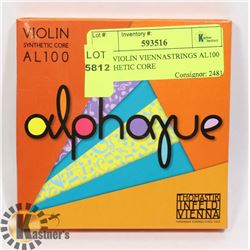 NEW VIOLIN VIENNASTRINGS AL100 SYNTHETIC CORE