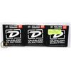 Image 1 : THREE SETS OF NEW DUNLOP ELECTRIC STRINGS NICKEL