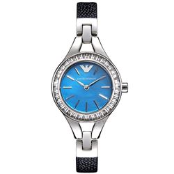 NEW ARMANI CLASSIC WATCH M-OF-PEARL DIAL MSRP $403