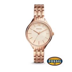 NEW FOSSIL 3 HANDS ROSE-GOLD TONE 36MM MSRP $215