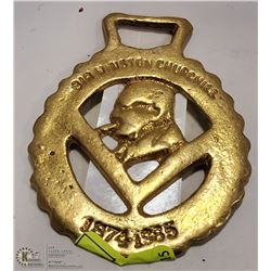WINSTON CHURCHILL 1874-1965 DEATH MEDALLION