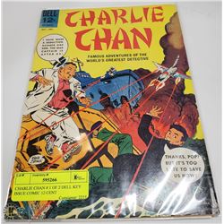 CHARLIE CHAN # 1 OF 2 DELL KEY ISSUE COMIC 12 CENT